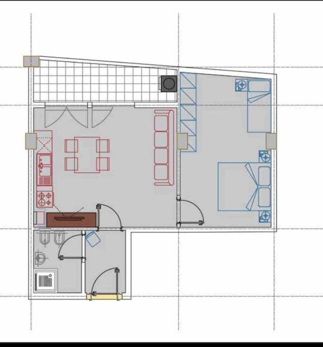 Апартаменты New Apartament Тирана Экстерьер фото